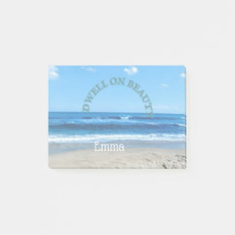 Post it note - Earth day dwell on beauty