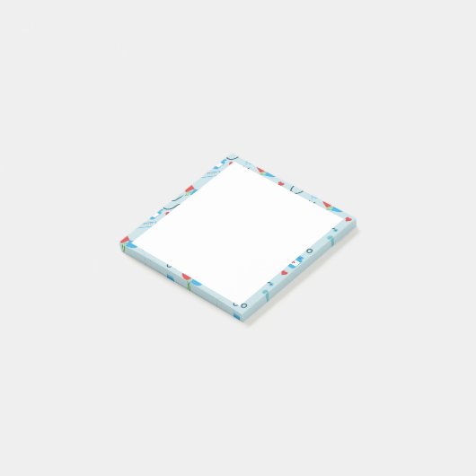 Post-it Note Pad Medisch veld (Schuin)