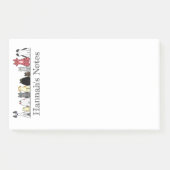 Post-it Note Pad - rij katten (Voorkant)