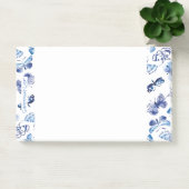 Post it Note Pad Shoping Blue Butterflies (Kantoor)
