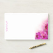 Post It Note Pad Winkellijst Orchideeën (Op bureau)