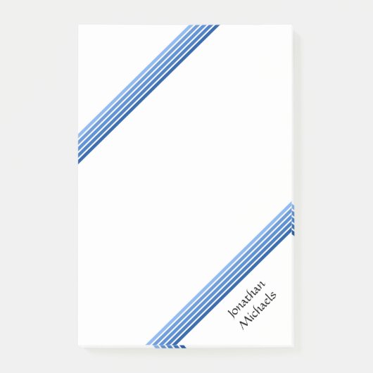 Post-it Note - Tinten van Blauw (Voorkant)