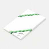 Post-it Note - tinten van groen (Schuin)