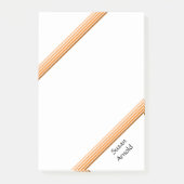 Post-it Note - tinten van Sinaasappel (Voorkant)