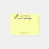 Post-it® Note van de aangepast schoolpsycholoog (Voorkant)