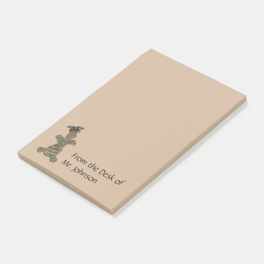 Post-it Note - van het bureau van Dragon (Schuin)