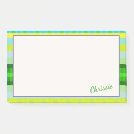  post it note voor Chrissie of jou (Voorkant)