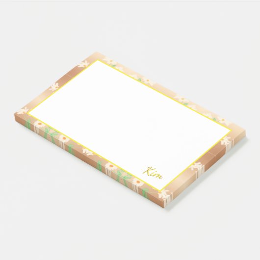 post it note voor Kim of voor jou (Schuin)