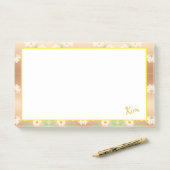 post it note voor Kim of voor jou (Op bureau)