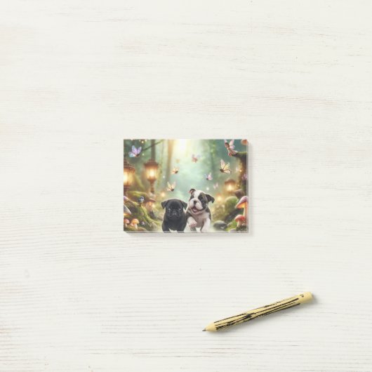 Post-It® Notes, 10 cm x 7,5 cm Notes (Op bureau)
