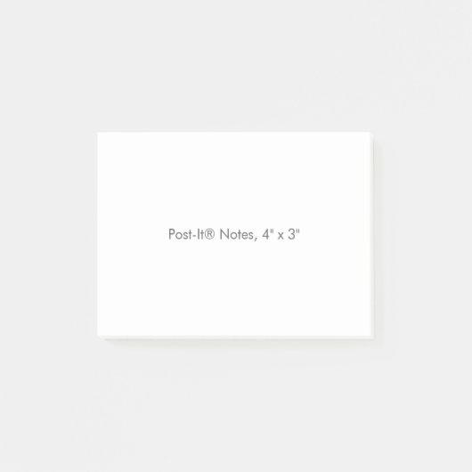 Post-It® Notes, 10 x 7,5 cm Notes (Voorkant)