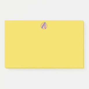 Post-it® notes, 4"X 3"DOUANE MONOGRAM Post-it® Notes