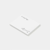 Post-it® notes, 4 x 3 inch notes (Schuin)