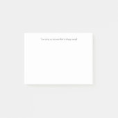 Post-it® notes, 4 x 3 inch post-it® notes (Voorkant)