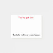 Post-it® notes, 4 x 3 inch post-it® notes (Voorkant)