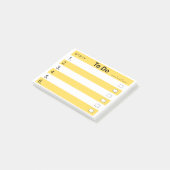 POST-IT® NOTES 4 x 3 TODO (Schuin)