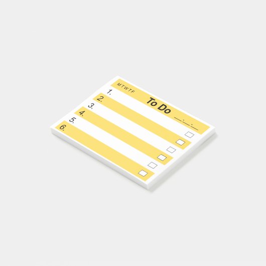 POST-IT® NOTES 4 x 3 TODO (Schuin)