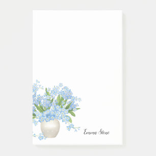 Post-it-Notes-Aangepaste naam met bloemen Post-it® Notes
