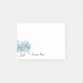 Post-it-Notes-Aangepaste naam met bloemen Post-it® Notes (Voorkant)