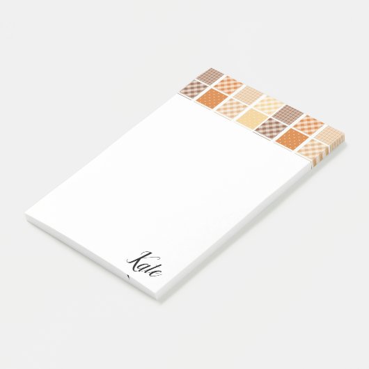 Post-it Notes Aardetinten (Schuin)