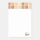 Post-it Notes Aardetinten (Voorkant)