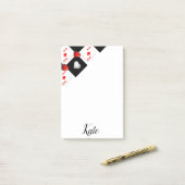 Post-it Notes Ace Kaarten (Op bureau)