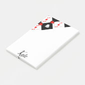 Post-it Notes Ace Kaarten (Schuin)