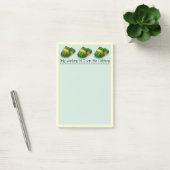 post it notes: Alleen werken tot ik de Lotter win Post-it® Notes (Kantoor)