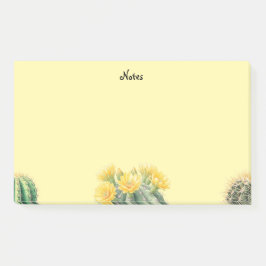 Post it notes aquarel cactus