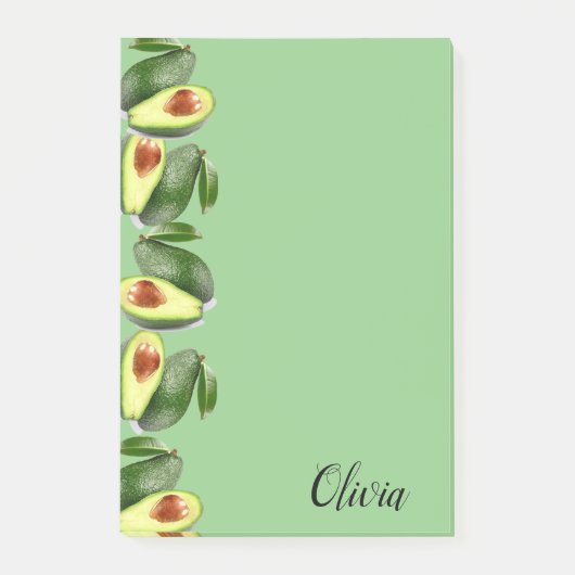 Post-it Notes avocado's (Voorkant)