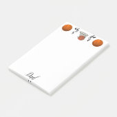 Post-it Notes Basketbal (Schuin)