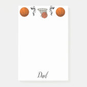 Post-it Notes Basketbal (Voorkant)