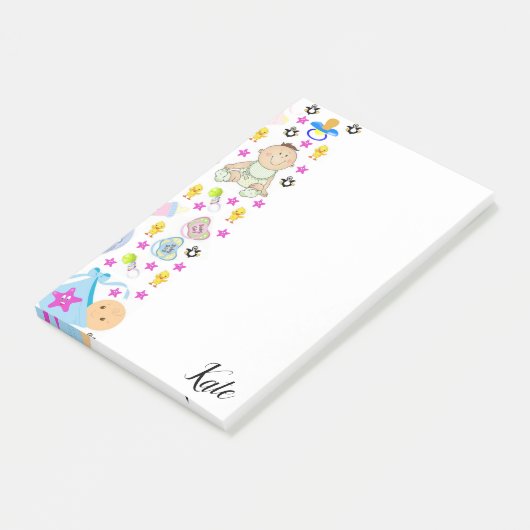 Post-it Notes Binky-fopspeen (Schuin)