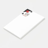 Post-it Notes Bloem Teddy Beer Harten (Schuin)