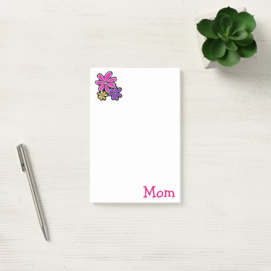 Post-it Notes Bloemen (Kantoor)