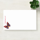 Post It Notes boodschappenlijst Rode vlinder (Kantoor)