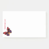 Post It Notes boodschappenlijst Rode vlinder (Voorkant)