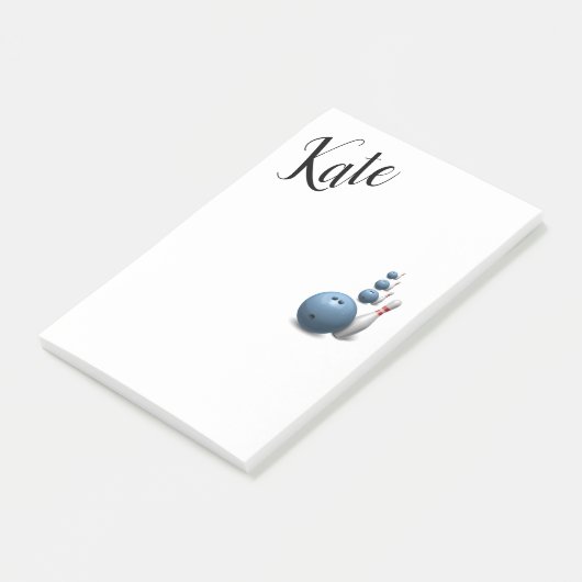 Post-it Notes Bowling (Schuin)