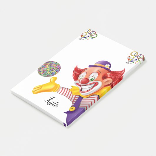 Post-it Notes Clowns (Schuin)