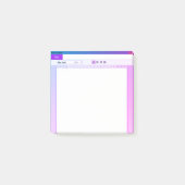Post-it® notes computerdocument (Voorkant)