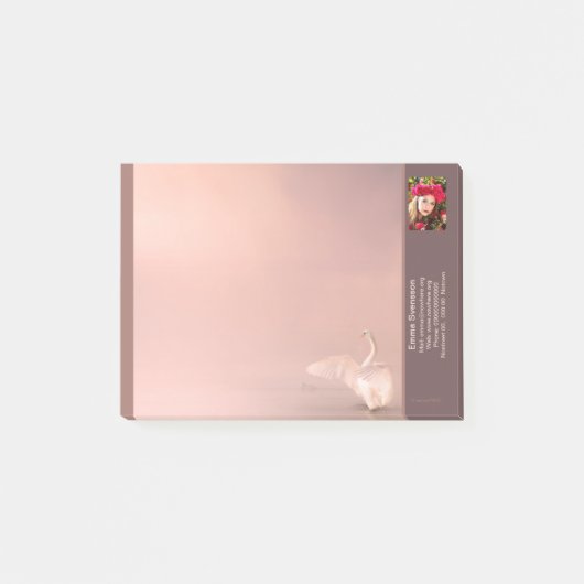 Post-it Notes — Connect, Swan (Voorkant)