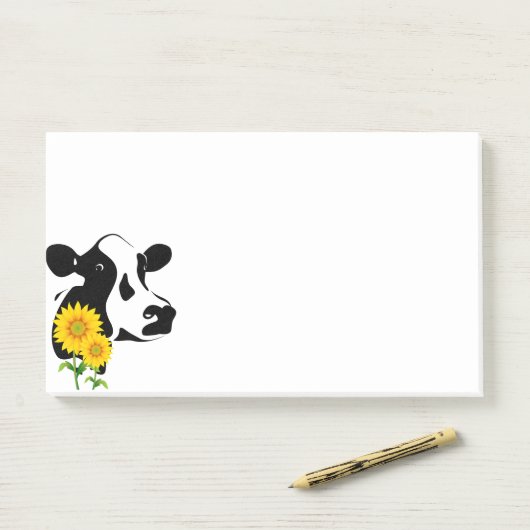 Post-it-Notes-country Koe Post-it® Notes (Op bureau)