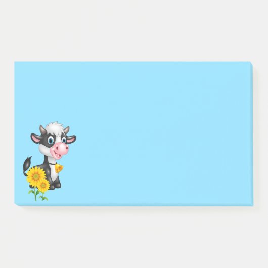 Post-it-Notes-country Koe Post-it® Notes (Voorkant)