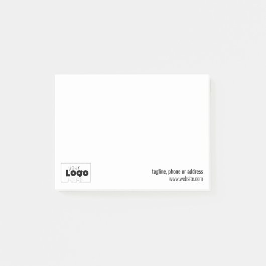 Post-it® notes Custom Company Logo Promotion (Voorkant)