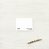 Post-it® notes Custom Company Logo Promotion (Op bureau)