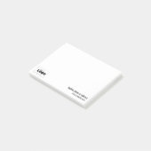 Post-it® notes Custom Company Logo Promotion (Schuin)