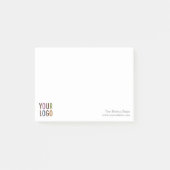 Post-it® notes Custom Company Logo Promotion (Voorkant)