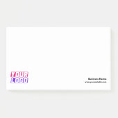 Post-it® notes Custom Company Logo Promotion (Voorkant)