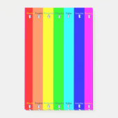 Post-it Notes Dagen van de Week Streep Pinguïn (Voorkant)