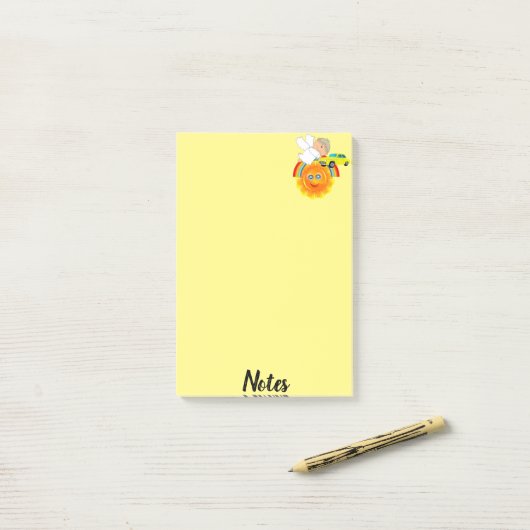 Post-it Notes Engel Zon Auto (Op bureau)